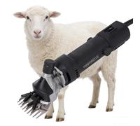 YXINHONGYUE Black Professional Sheep Shears Handheld Includes A 3.5M Extension Cable Farm Livestock Electric Shears Grooming Tools Fast Trimming Speed for Sheep, Goat, Cow, Camel, Horse