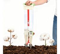 YXINHONGYUE Precision Portable Corn Soybean Seeder, Adjustable Particle Count Garden Courtyard Fertilizer Spreader 8Cm Fertilizer Spacing Women And Elderly People Can Easily Use It