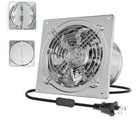 YXINHONGYUE YIXINHONGYUE 220V Stainless steel Attic Exhaust Fan 20-60W Wall Mounted Factory ventilation exhaust fan for commercial,industrial(4-8inch),8 inches