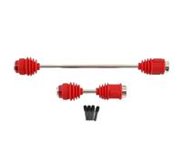YXIUEYINGE Accessories Center Driveshafts CVD 8655R With Dust Boots For 1/10 For Trxs E-Revo Erevo 2.0(Rot)