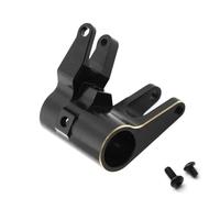 YXIUEYINGE Black Coating Brass Front Axle Link Mount for Axial SCX10 PRO 1/10 RC Crawler Car Upgrade Parts Accessories