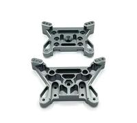 YXIUEYINGE For MJX 10208 Metal Front and Rear Shock Tower Plate 1/10 RC Car Upgrade Parts Accessories(Gray)
