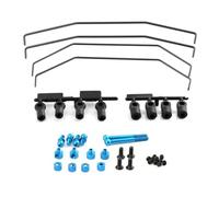 YXIUEYINGE Front Rear Anti Roll Bars Sway Bar Balance Kit Upgrade Parts for TAM-IYA 22037 TD2/TD4 RC Car Upgrades Parts Accessories