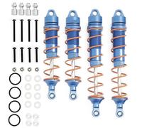 YXIUEYINGE RC Car 1/8 For ARR-MA 6S For KRATON Alloy Front Rear Shock Absorber Bigfoot RC Truck Upgraded Parts(Blau)