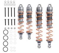 YXIUEYINGE RC Car 1/8 For ARR-MA 6S For KRATON Alloy Front Rear Shock Absorber Bigfoot RC Truck Upgraded Parts(Gray)