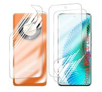Yxiummo Hydrogel Film for Honor Magic6 Lite ,2 Pcs Screen Protector Soft with 2 Pcs Back Film Transparent HD Clear,Anti-Bubble,Self-Healing Easy Installation[Not Glass]