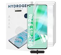 Yxiuumo 3 Pack Hydrogel Film for OnePlus 9 Pro,Transparent Hydrogel Protective Film Screen Protector Soft,HD Clear,Anti-Bubble,Self-Healing Easy Installation[Not Glass]