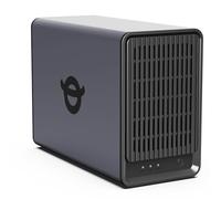 Yxk Zero1 2-Bay Desktop NAS, Quad-Core CPU, User-Friendly Home NAS Storage, Secure File Management & Remote Access, 2.5GbE Port, HDMI for Home Office, Network Attached Storage (Diskless)