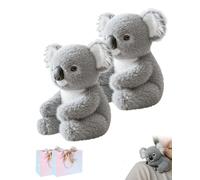 YXKNB The Koaly Official - Koaly Plush, Emotional Healing on Demand, Ultra-Soft Weighted Koala Plush Toy for Kids & Adults, Koala Plushs Toy That Matural Movements like a Real Koalas (2set)
