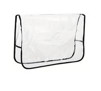 YXL 1 Pcs Salon Chair Back Covers, Clear Chair Covers for Most Standard Salon Chairs, Protect Chairs from Stains, Chemicals, Mousse, Color, Peroxide & Bleach