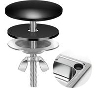 YXL 1Pcs Sink Hole Covers, Stainless Steel Sink Blanking Cap, Kitchen Sink Cover, Tap Hole Blanking Plug for Home Kitchen and Bathroom Sink Decoration