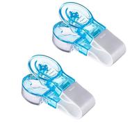 YXL 2 Pieces Pill Popper for Blister Packs, Blue Portable Pill Taker Remover, No Touch Easy to Take Pill Out, Suitable for Seniors, Limited Mobility or Arthritis Sufferers