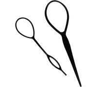 YXL 2Pcs Hair Braiding Tool, Topsy Tail Hair Tool, Hair Loop Pull Through Tool, Hair Plaiting Tool for Making Women and Girls Hair Style