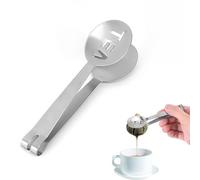 YXL Tea Bag Squeezer Stainless Steel, Tea Bag Removal Tongs for Controlled Brewing, Prevent Over-Steeping, Suitable for Black, Herbal & Iced Tea