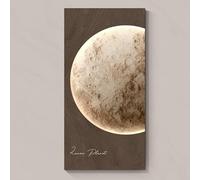 YXLLGS Large Wall Art, Wall Paintings, Abstract Wall Decor, Smart Sound Control, Frameless, for Entrance Hall, Living Room, Bedroom, Guest Room, Kitchen(Brown,40x80cm/15x31in)