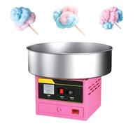 YXLMWZRY 1200W Commercial Cotton Candy Machine, Professional Cotton Candy Maker, Electric Candy Floss Maker for Birthday Party