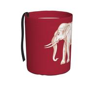 YXLymxDAMAI Siamese Sovereignty Flag Car Trash Can - Multi Purpose Waterproof Garbage Bin for Automobiles, Foldable Black