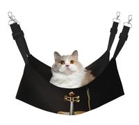 YXLymxDAMAI ZQXOM9-500-224f4a7caf8e954f3ad0f453d25bc Cat Hammock Bed - Pet Cage Hammock Bed with Adjustable Straps, Suitable for Cats, Ferrets, Puppies, or Small Pets