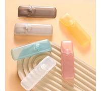 YXMaoYi Mini Storage Boxes - Portable Clear PP Organizer Case with Lid Compact Pocket Size Lightweight Travel Container for Floss Toothpicks Cotton Swabs Pills Small Items (6pcs)