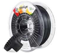 YXPOLYER Hardened and Modified PPS Filament Similar to PEEK, 1.75 mm UL94 V0 Flame Retardant Technical Filament, 3D Printer Filament, 1 kg Spool, Black