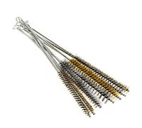 YXQ 12Pcs Tube Brush Kit Stainless Steel/Brass Wire Bottle Long-Handle Bristle Cleaning, 12 inch X 6mm/8mm/10mm/12mm/15mm/20mm