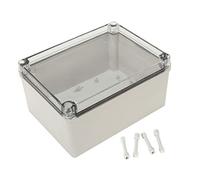 YXQ 200x150x100mm ABS Junction Box w PC Transparent Cover Waterproof Project Enclosure Case Outdoor (8 x 6 x 4 inches)