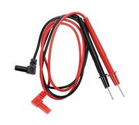 YXQ Banana Plug Multimeter Probe Pen Testing Connecting Cable Stick 2.6Ft 1000V Black Red Pair for Digital Multimeter Meter Multi Tester Lead Wire Voltmeter 1Pair
