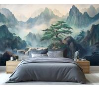 YXQAIED Mountain Photo Wallpaper Zen Waterfall Wallpaper Mural