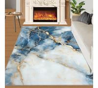 YXQAIED Rug - Marble Home Decor & Gifts, 140x200cm Area Rug, Modern Marble Rugs for Living Room, Nordic Light Luxury Washable Rugs for Bedroom, Indoor Carpet, Soft & Non slip