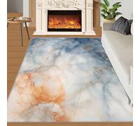 YXQAIED Rug - Marble Home Decor & Gifts, 140x200cm Area Rug, Nordic Marble Rugs for Living Room, Modern Washable Rugs for Bedroom, Indoor Carpet, Soft & Non slip