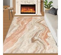 YXQAIED Rug - Marble Home Decor & Gifts, 160x230cm Area Rug, Marble Rugs for Living Room, Nordic Vintage Washable Rugs for Bedroom, Indoor Carpet, Soft & Non slip