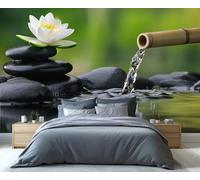 YXQAIED Zen Lotus Wallpapers Japanese SPA Photo Wallpaper