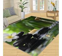 YXQAIED Zen Rug for Kids Room, Japanese Rug 60x110cm, Meditation Runner Rugs for Hallway, Washable & Non Slip & Entryway Small Carpet for Home Decor