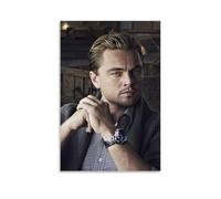 YXRONG Actor Leonardo DiCaprio-6 Poster Decoration Oil Painting Canvas Poster Art Painting Bedroom Decoration 24x36inch(60x90cm) Unframe-style