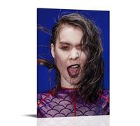 YXRONG Mitski 6 Singer Music Album Poster Decoration Oil Painting Canvas Poster Art Painting Bedroom Decoration 12x18inch(30x45cm) Frame-style