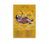 YXRONG Mitski Singer Music Album Poster Decoration Oil Painting Canvas Poster Art Painting Bedroom Decoration 20x30inch(50x75cm) Unframe-style