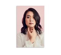 YXRONG Mitski3_Singer Music Album Poster Decoration Oil Painting Canvas Poster Art Painting Bedroom Decoration 24x36inch(60x90cm) Unframe-style