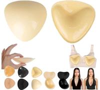 YXRRVING Snowy Sticky Bra Inserts,Waterproof Silicone Self Adhesive Bra Pad Insert,Snowy Push up Bra,Snowy Double Sided Sticky Bra Inserts,Snowy Care Bra Inserts