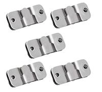 YXRRVING Stainless Steel Zigzag Clasp Insert Picture Frame Gallery Picture Clasp Link A4B9 Bed Pendant Picture Fastener Frame Mirror