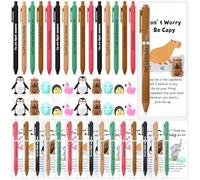YXSJAS 25 Sets Thank You Gifts Include Positive Emotional Support Desk Pets with Motivational Ballpoint Pens Inspirational Cards Employee Appreciation Gifts for Employees Coworker Teacher Nurse Staff