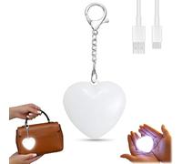 YXtecd Love Wallet Tote Bag Touch Sensing Light, Touch Sensor Purse Light, Heart Shape Handbag Lights, Rechargeable LED Automatic Glow Lights for Inside Purses [Energy Class A]