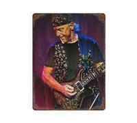 YXWOYNHY Metal Tin Plate Guitarist Martin Barre Poster Wall Decor Art Metal Tin Poster Modern Home Decor Art Metal Poster Home Bar Shop Decorations Vintage Sign Gift 15.7"x11.8"