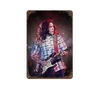 YXWOYNHY Metal Tin Plate Guitarist Rory Gallagher Poster 11.8"x7.9" Modern Home Decor Art Metal Poster Wall Decor Vintage Sign Gift