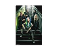 YXWOYNHY Rock Band Poster Evil God Enemy Poster Decorative Painting Canvas Wall Posters And Art Picture Print Modern Family Bedroom Decor Posters 16x24inch(40x60cm)
