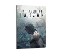 YXWOYNHY Tarzan Returns, Dangerous Battle in The Jungle Poster Decorative Painting Canvas Wall Posters And Art Picture Print Modern Family Bedroom Decor Posters 12x18inch(30x45cm)