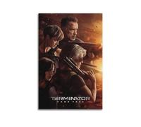 YXWOYNHY Terminator Dark Fate Movie Poster Poster Decorative Painting Canvas Wall Posters And Art Picture Print Modern Family Bedroom Decor Posters 08x12inch(20x30cm)