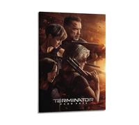 YXWOYNHY Terminator Dark Fate Movie Poster Poster Decorative Painting Canvas Wall Posters And Art Picture Print Modern Family Bedroom Decor Posters 12x18inch(30x45cm)