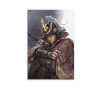 YXWOYNHY The Game Poster Only Lost The Wolf Shadow Twice Poster Decorative Painting Canvas Wall Posters And Art Picture Print Modern Family Bedroom Decor Posters 20x30inch(50x75cm)