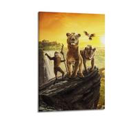 YXWOYNHY The Lion King Mufasa Legend Movie Poster Poster Decorative Painting Canvas Wall Posters And Art Picture Print Modern Family Bedroom Decor Posters 16x24inch(40x60cm)