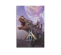 YXWOYNHY Video Game Ark Survival Evolution Poster Poster Decorative Painting Canvas Wall Posters And Art Picture Print Modern Family Bedroom Decor Posters 20x30inch(50x75cm)